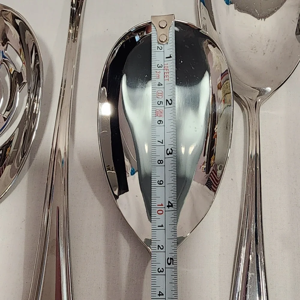 Hampton‎ Silversmiths 18/10 Stainless Steel Serving Set 7pc Ladle Carving Boxed